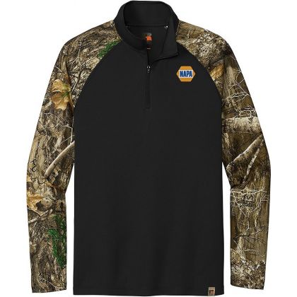 2369332, X-Small, Black/Realtree Edge, Left Chest, NAPA Bolt - Full Color.